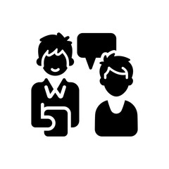 business discussion icon