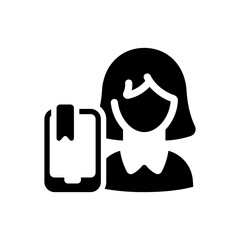 mobile bookmark icon