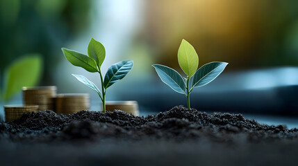 A strategic investment plan for long-term wealth growth, invest for financial freedom and retirement, sustainable financial and business growth