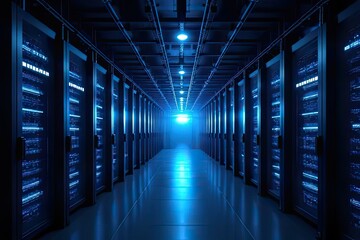 Obraz premium Innovative Data Center Advancements