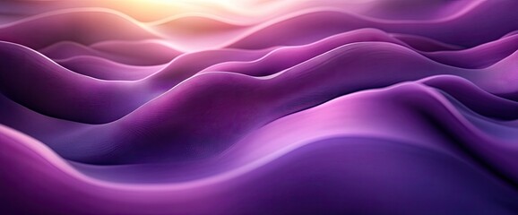 Obraz premium Abstract purple and violet wavy texture design