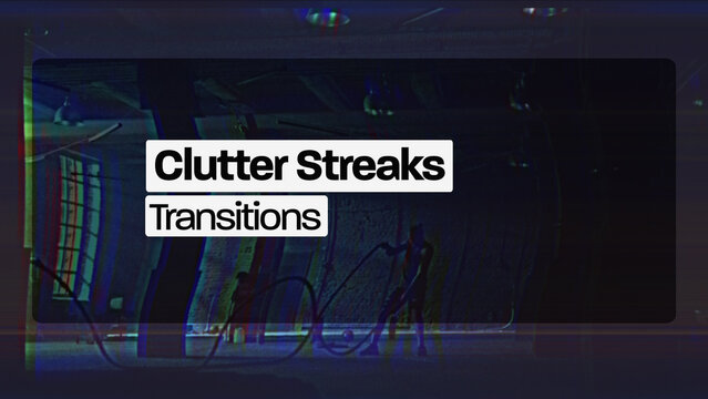 Clutter Streaks Transitions (Drag And Drop) 