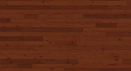 Fototapeta premium Rich Red Oak Wood Flooring Texture Seamless Wooden Plank Background for Design