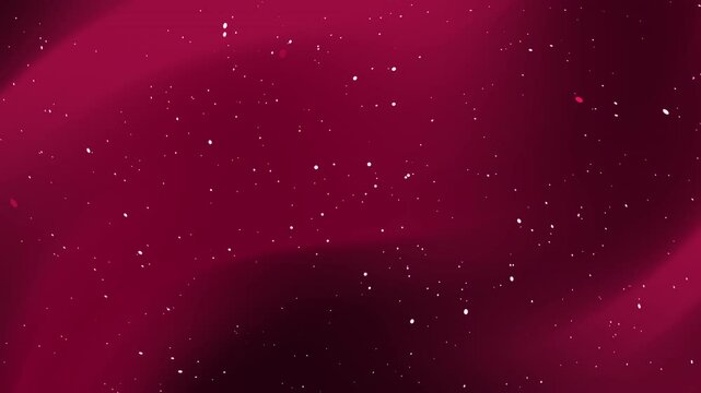 Abstract Crimson Background With Sparkling Lights