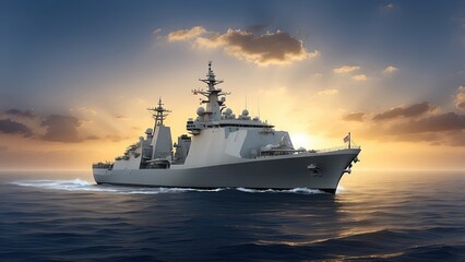 "A Steel Giant Cutting Through the Ocean’s Heart"