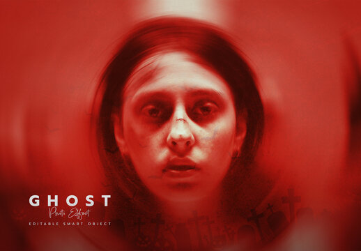 Horror Ghost Photo Effect