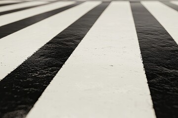 Fototapeta premium Abstract black and white stripes