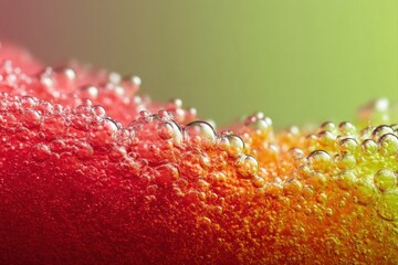 Vibrant watermelon bubbles a refreshing celebration design