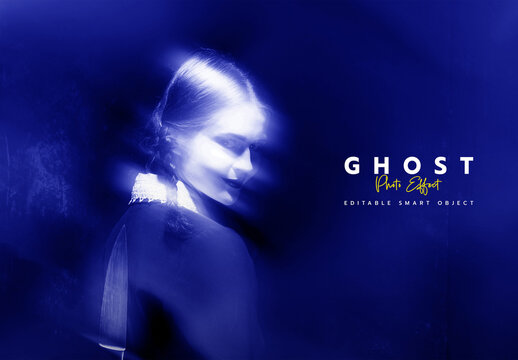 Dark Ghost Photo Effect