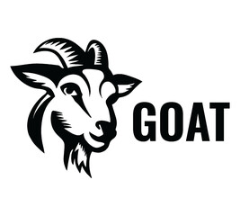 Goat Logo Template