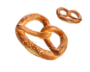 Fototapeta premium pretzels isolated on white