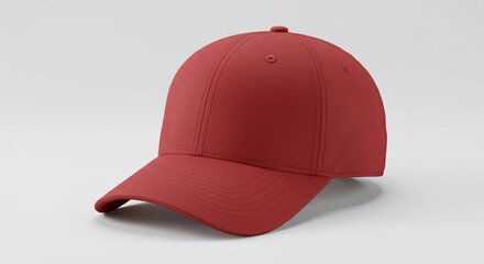 red green cap mockup for design presentation	
