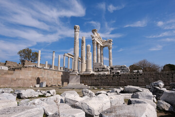 Bergama Acropolis Ancient City, Theater, Zeus Altar
