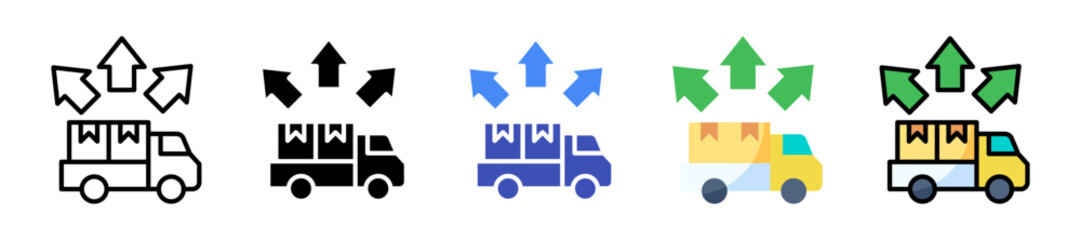 Logistics Center Icon