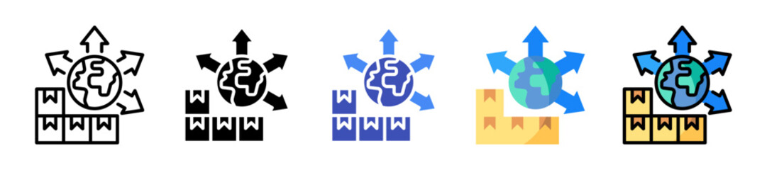 Distribution Channel Icon