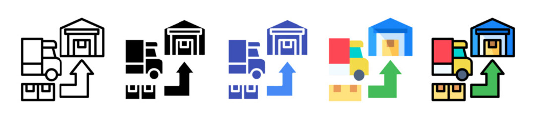 Return Delivery Icon