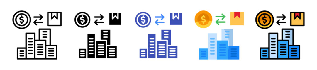 Trade Infrastructure Icon