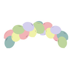 abstract background with colorful bubbles