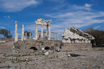 Bergama Acropolis Ancient City, Theater, Zeus Altar