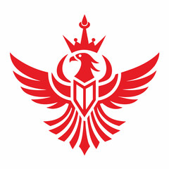 vector illustration of an eagle