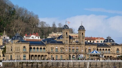 The town hall of San Sebastián (Ayuntamiento de San Sebastián - Donostia), Basque Country, Spain