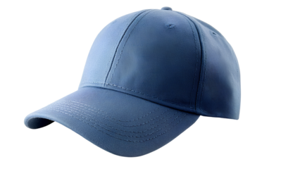  blue baseball cap, PNG element, solid white background, PNG transparent, PNG cutout, PNG file isolated on white background