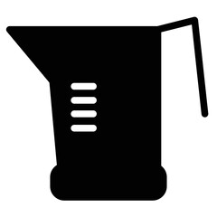 Jug Pitcher Drink Glyph Icon
