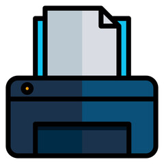 Modern Printer Icon