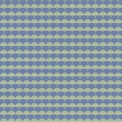 Abstract Geometric Pattern in Blue and Green