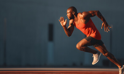 Instantaneous photography of athletes in the process of starting and sprinting, powerful and strong athletes, commercial, posters, advertisements, background images, backgrounds, wallpapers