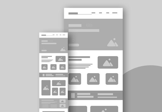 Wireframe Template Layout