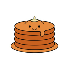 two hats isolated on white