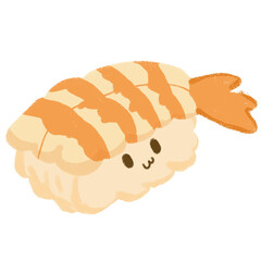 Sushi Food Illustration
