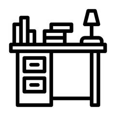 a series of icons containing work activities, work equipment, work space and work culture