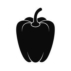vector illustration of a bell pepper