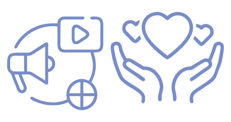 Social Media Engagement and Community Building Illustration