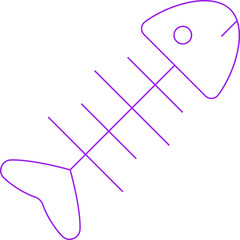 Fish icon single vector illustration