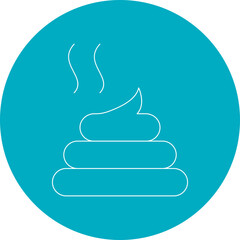 Potty icon single vector illustration