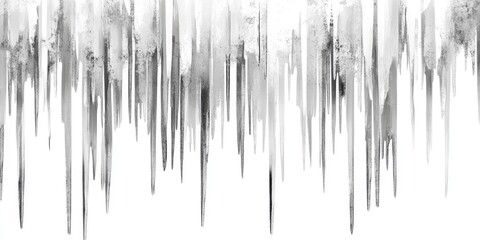 Abstract dripping grayscale forms