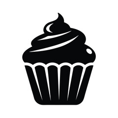 cupcake vector illustration isolated