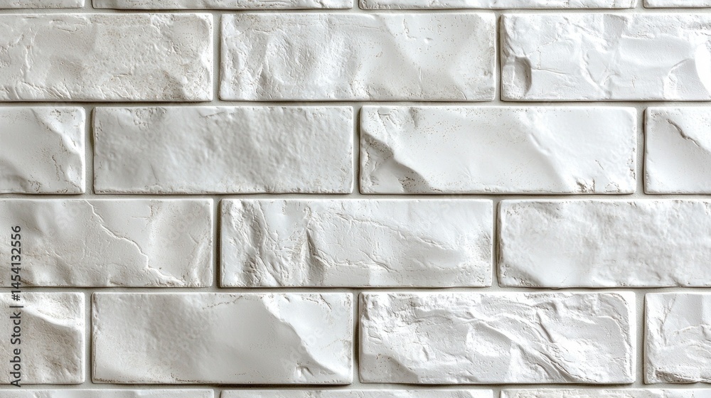 Poster this white brick wall features a unique texture that enhances the aesthetic appeal of the interior s