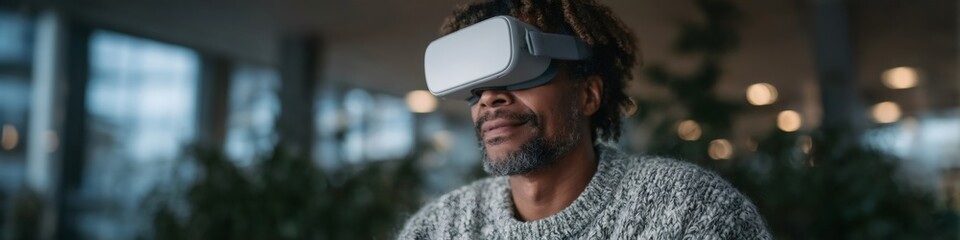 Patient undergoing vr therapy with psychologist for ptsd treatment