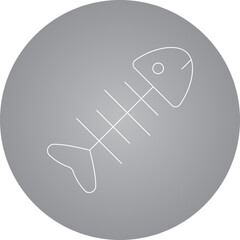 Fish icon single vector illustration