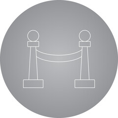 Stand icon single vector illustration