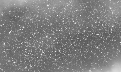 優しいモノクロ星空背景