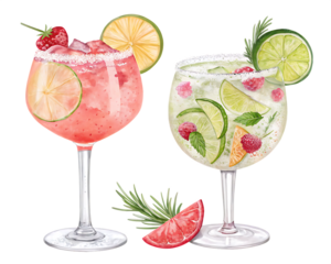 Gin and Tonic, Paloma cocktail PNG set bundle, transparent isolated background. Mixology, bar menu cocktails, colorful vibrant refreshing drink with garnish See Less
By Ars Nova ai generate