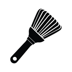 pastry brush isolated on white background