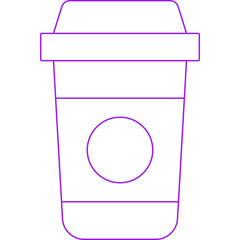 Coffee cup icon single vector illustration