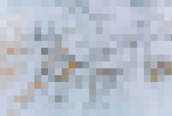 Snow-Covered Frosted Branches in Winter with Soft Tones of White, Gray, and Brown - Minimalist Cold Season Nature Scene Ideal for Backgrounds or Seasonal Themes. EPS 10. Vector illustration
