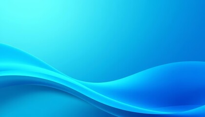 Abstract flowing gradient wave background in teal and blue shades, perfect for web and print,  design element,  pattern